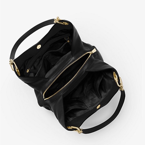 MICHAEL KORS Fulton Large Pebbled Leather Shoulder Bag - Picture 15 of 16